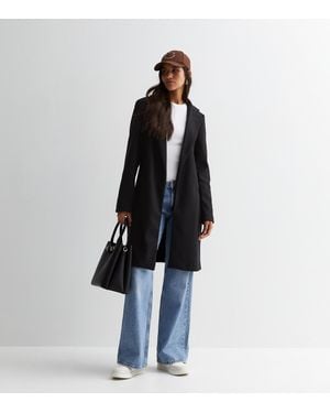 New Look Tall Unlined Formal Coat - Blue