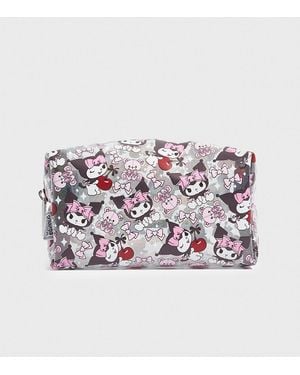 Skinnydip London Iridescent Kuromi Bow Makeup Bag New Look - Multicolour