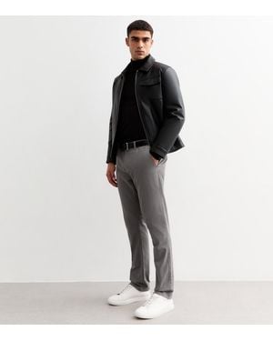 New Look Slim Chino Trousers - Grey