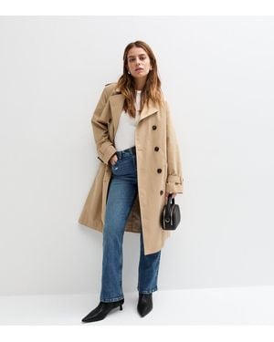 New Look Petite Bootcut Jeans - White