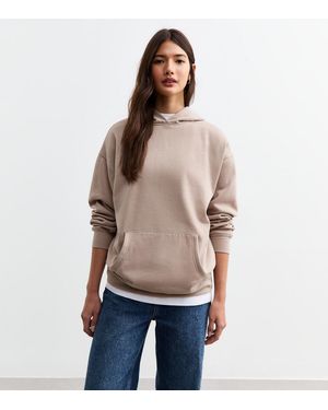 New Look Pullover Hoodie - Natural