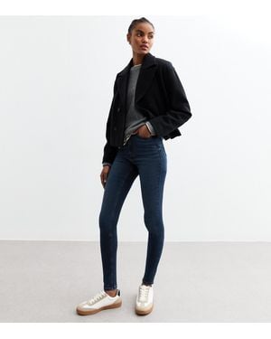 New Look Tall Lift & Shape Skinny Jeans - Black