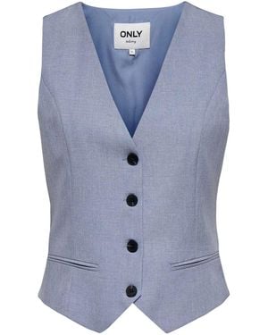 ONLY Tailored Waistcoat - Blue