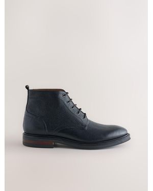 Next Leather Boots - Blue