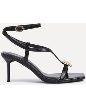 Linzi Foolish Strappy Sandals With Accent - White