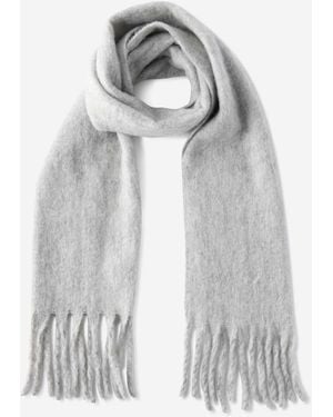 Cotton On Luxe Tassel Scarf - White
