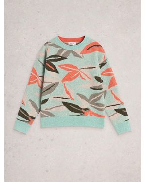White Stuff Petal Sweater - Gray