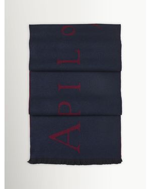Aspinal of London Merino Scarf - Blue