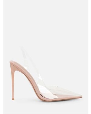 SIMMI Connie Slingback Court Shoes - Weiß