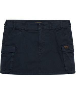 Superdry Cargo Mini Skirt - Blue