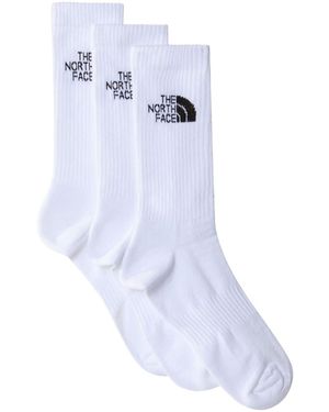 The North Face Multi Socks 3 Pack - White