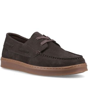 Hush Puppies Madden Boat Shoes - Brown