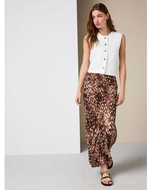 Next Satin Midi Skirt - Multicolor