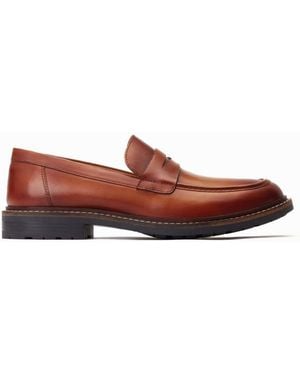Base London Ivey Slip On Penny Loafers - Multicolor