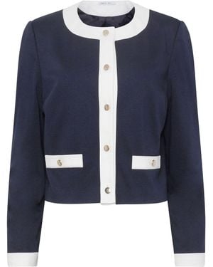 M Com Colourblock Jacket - Blue