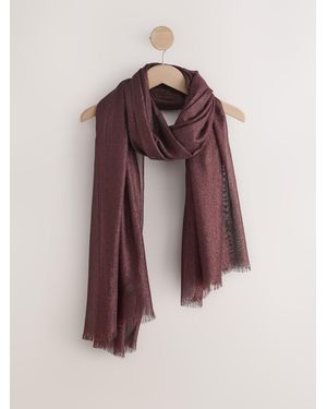 Next Sparkle Lightweight Scarf - Purple