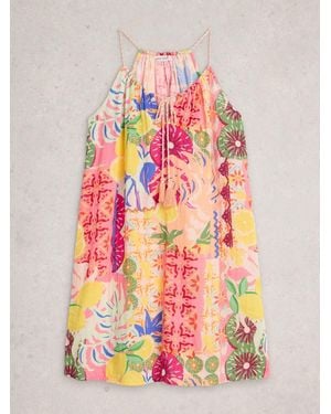 White Stuff Lilly Beach Dress - Pink