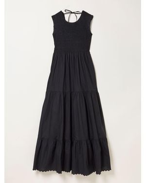 FatFace Fatface Anais Petite Maxi Dress - Blue