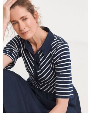 JD Williams Stripe Rib 2 - Blue