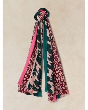 White Stuff Sophie Printed Scarf - White