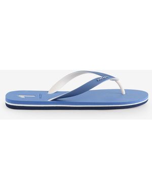 Hackett Capri Numbers Flip Flop Shoes - Blue
