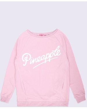 Pineapple Oversized Monster Sweatshirt - Pink