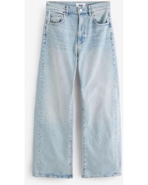 PAIGE Arellia Skimmer Barrel Leg Jeans - Blue