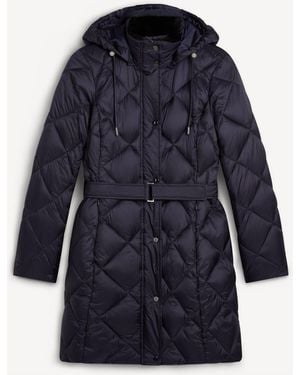 Hobbs Lumi Water Resistant Puffer Coat - Blue