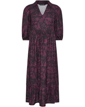 PixieGirl Petite Markings Mid Maxi Dress - Purple