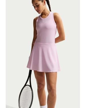 Nike Victory Dri-Fit Mid Rise Flouncy Tennis/Padel Skirt - Pink