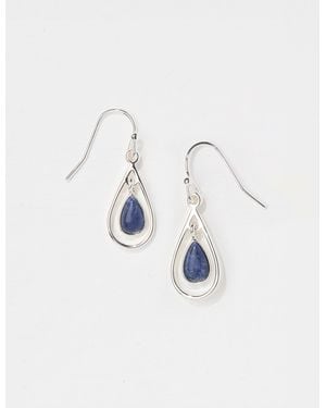 FatFace Fatface Tear Drop Earrings - Natural