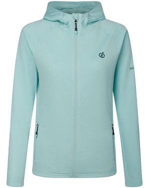 Dare 2b Ventura Hooded Stretch Midlayer Fleece - Blue