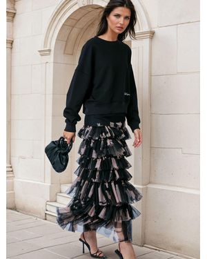 Religion Myla Maxi Skirt - Black