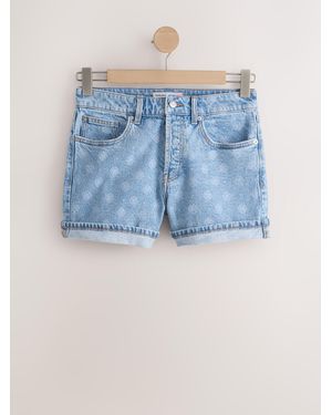 Next Denim Shorts - Blue