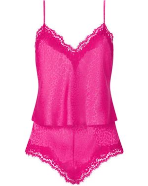 Ann Summers Ann Summers Signature Satin Short Cami Pajamas Set - Pink