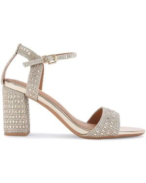 Kurt Geiger Kg Kurt Geiger Fleur Bling Sandals - Natural