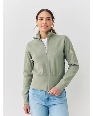 adidas All Szn Winterized Full Zip Track Top - Green