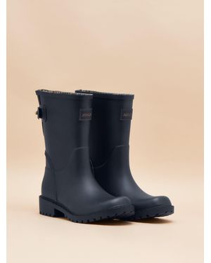 Joules Wistow Adjustable Mid Calf Wellies - Blue