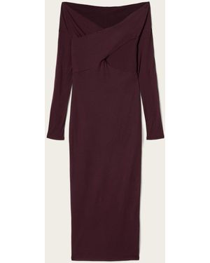AllSaints Delta Jersey Dress - Purple