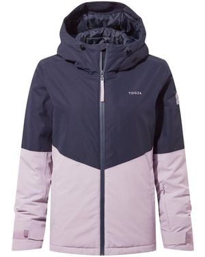 TOG24 Corvara Waterproof Insulated Ski Jacket - Blue