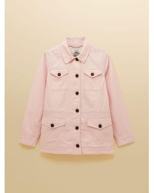 Joules Twyford Lightweight Utility Jacket - Natural