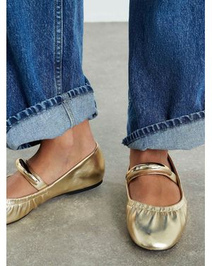 River Island Bangle Strap Ballet Flats - Blue