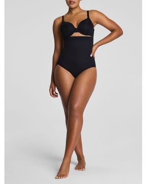Spanx Gofigure Firm Control High-Waisted Briefs - Black