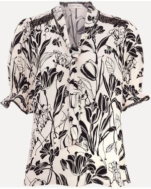 Phase Eight Aisra Lace Blouse - White