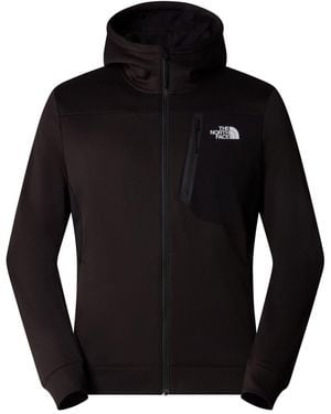 The North Face Herren Mountain Athletic Fleecejacke Mit Durchgehendem Reißverschlussx-Small - Schwarz