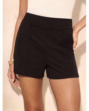 Lipsy High Waisted Shorts - Black