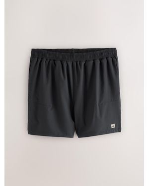 Next 5 Inch Active Gym Sports Shorts - Black