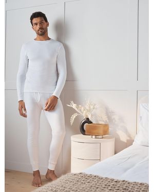 Next Thermal Long Sleeve Top And Leggings Set - Gray