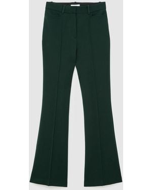Reiss Gabi Flared Suit Pants - Green