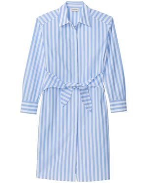 Calvin Klein Scuba Crepe Jumpsuit - Blue